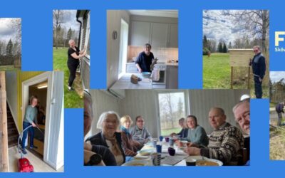 Arbets- och gemenskapsdag med skratt och linssoppa