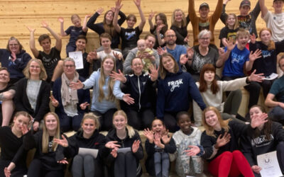 Vårkurs i häftig hall!