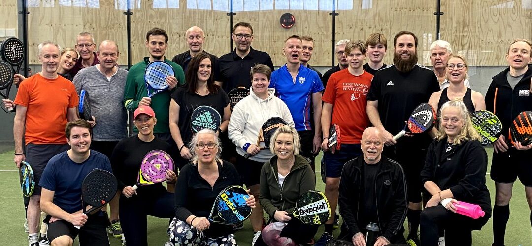 Padelträff i Mölnlycke